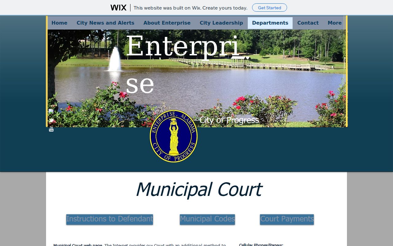 Enterprise warrant records municipal court schedule bond and failure-to-appear guidance